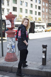 Four Flag Worldwide Hooded Windbreaker Coach Jacket in Black - Profound Aesthetic - 15