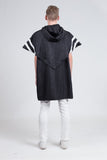 Midnight Rain Poncho in Black - Profound Aesthetic - 8