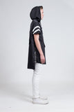 Midnight Rain Poncho in Black - Profound Aesthetic - 9