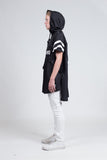 Midnight Rain Poncho in Black - Profound Aesthetic - 10
