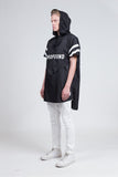 Midnight Rain Poncho in Black - Profound Aesthetic - 11
