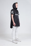 Midnight Rain Poncho in Black - Profound Aesthetic - 12