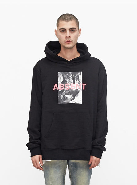 Absent (Minded) Hoodie in Black