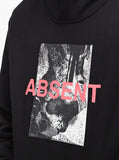 Absent (Minded) Hoodie in Black