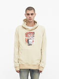 Amorist Eyes Hoodie in Cream