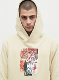 Amorist Eyes Hoodie in Cream