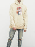 Amorist Eyes Hoodie in Cream