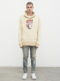 Amorist Eyes Hoodie in Cream