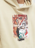 Amorist Eyes Hoodie in Cream