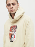 Amorist Eyes Hoodie in Cream