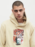 Amorist Eyes Hoodie in Cream