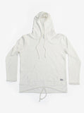 Double Layer Reversed French Terry Hoodie in Off-White - Profound Aesthetic - 5