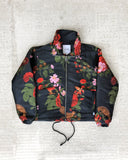 "Garden of God" Black Woven Floral Jacket