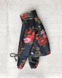 "Garden of God" Black Woven Floral Jacket