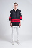 Hockey Mesh Jersey in Black/Red - Profound Aesthetic - 2
