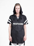 Midnight Rain Poncho in Black - Profound Aesthetic - 1