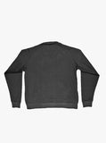 Flat back view of Bare Knuckle Box Crewneck in Black