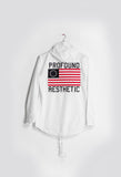 Back flat view of Four Flag Worldwide Hooded Windbreaker Coach Jacket in White