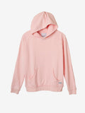 Oversized Pastel French Terry Hoodie in Light Pink