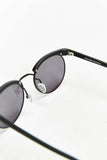 Matte Black Bold Brow Sunglasses - Profound Aesthetic - 5