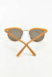 Matte Honey Bold Brow Sunglasses - Profound Aesthetic - 3