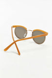 Matte Honey Bold Brow Sunglasses - Profound Aesthetic - 4