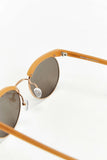 Matte Honey Bold Brow Sunglasses - Profound Aesthetic - 6