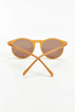 Matte Honey Round Sunglasses - Profound Aesthetic - 3