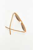 Matte Honey Round Sunglasses - Profound Aesthetic - 5