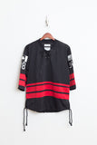 Hockey Mesh Jersey in Black/Red - Profound Aesthetic - 12