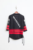 Hockey Mesh Jersey in Black/Red - Profound Aesthetic - 10