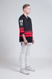 Hockey Mesh Jersey in Black/Red - Profound Aesthetic - 4