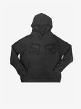 Cargo Pocket Hoodie in Black