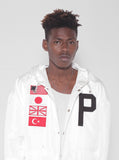 Four-Flag Worldwide Tech Parka in White