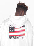 Four-Flag Worldwide Tech Parka in White