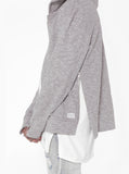 Heather Gray Multi-Zip Hoodie