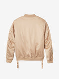 Hibiscus Bomber Jacket in Champagne