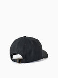 Script Logo Hibiscus Cap in Black