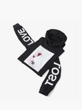 Lost Love Hoodie in Black