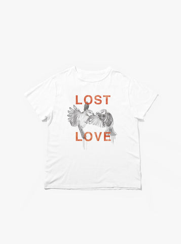 Lost Love Tee in Off-White