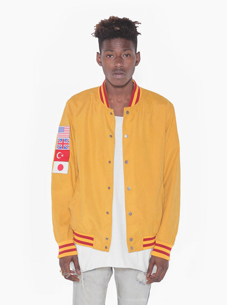 Poly-Suede Global Varsity Club Jacket