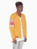 Poly-Suede Global Varsity Club Jacket