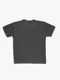 Flat back image of Pigment Dyed Basic Tee in Faded Black