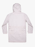 Silver Scale Longline Hooded Jacket in Silver - Profound Aesthetic - 12