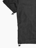 Poly-Suede Short-Sleeve Jacket in Black - Profound Aesthetic - 12