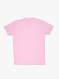 Flat back image of Internal/External Logo Tee in Light Pink