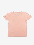 Basic Straight-Bottom Short Sleeve Tee in Pale Salmon - Profound Aesthetic - 6