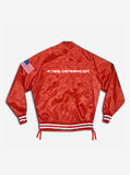 Pepsi x Profound Satin Stadium Jacket in Red - Profound Aesthetic - 2