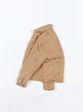 Shearling Trucker Jacket in Cream