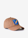 Shooting Bullet Cap in Dark Tan